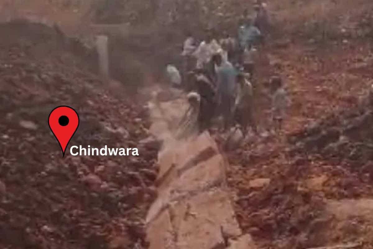 Chhindwara: 3 laborers die & 1 injured as stop dam’s retaining wall collapses