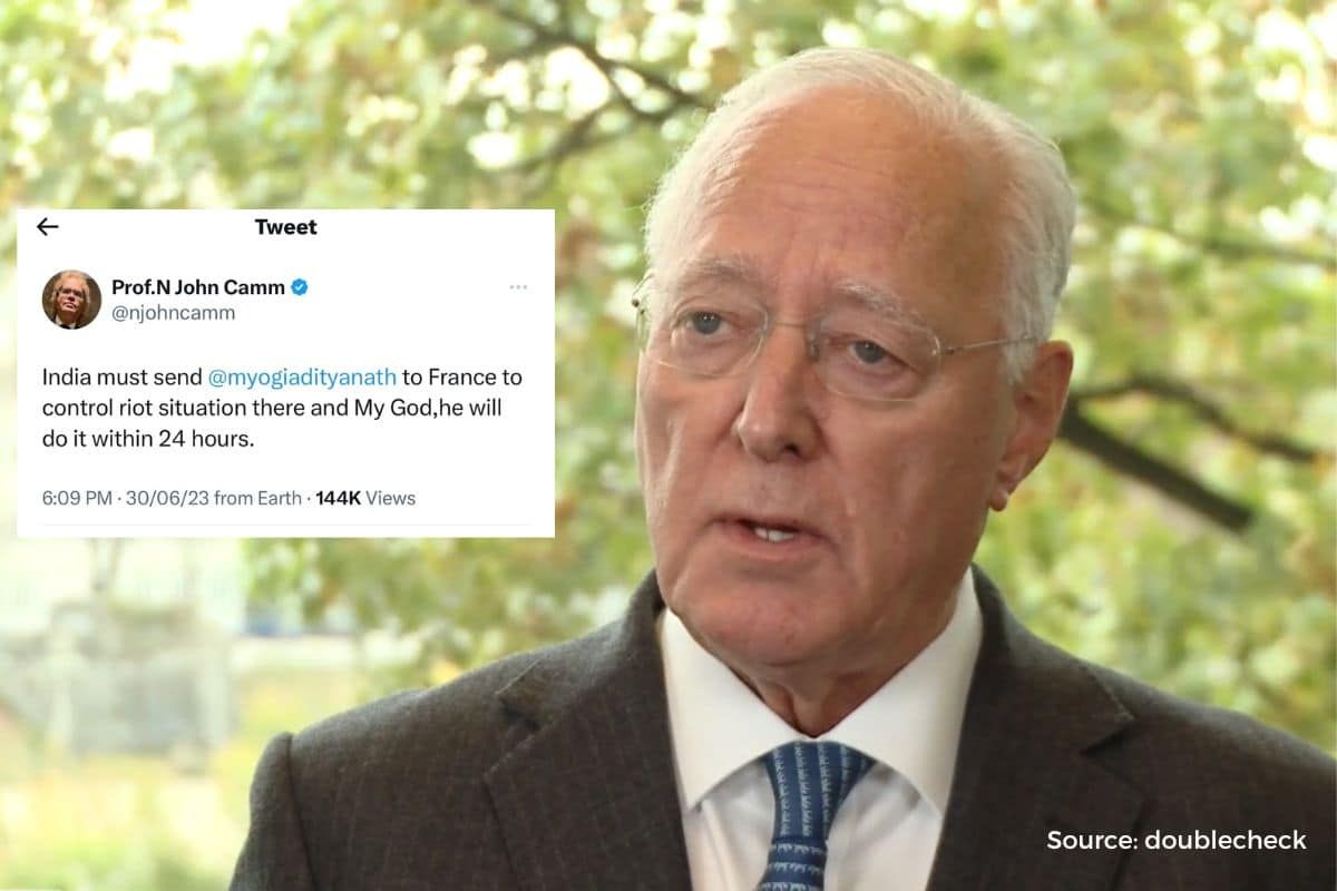 CM Yogi office fooled by fake Prof N. John Camm, Know about actual one