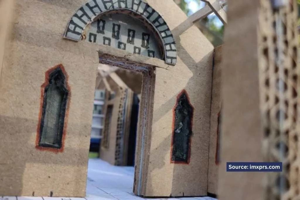 model of a mud house