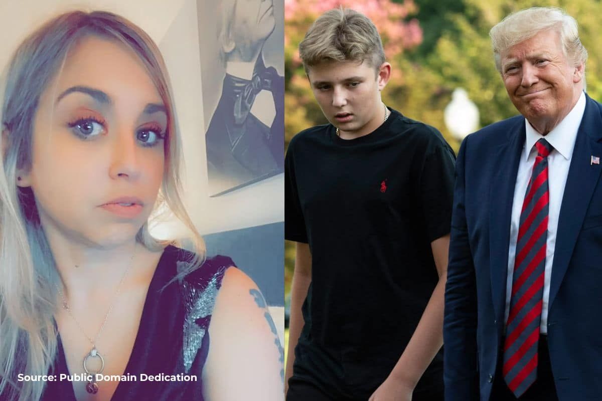 Who is Tracy Marie Fiorenza sent threats to shoot Barron Trump and why?