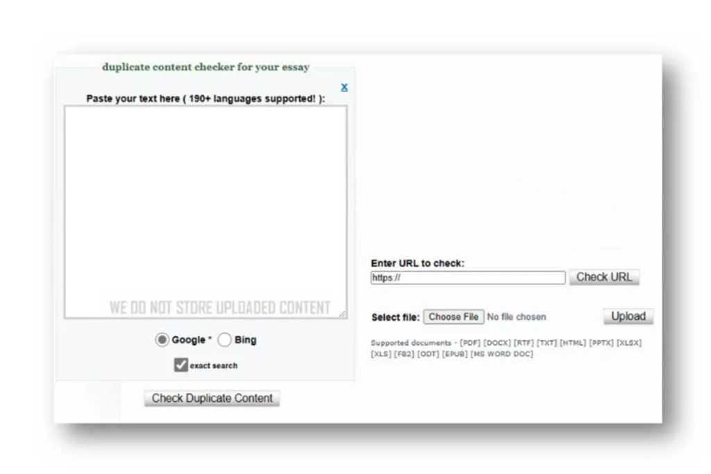 Plagiarisma is a free online plagiarism checker