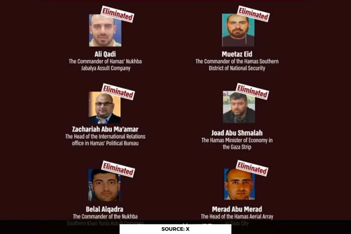 List of top Hamas operatives killed By Israel so far