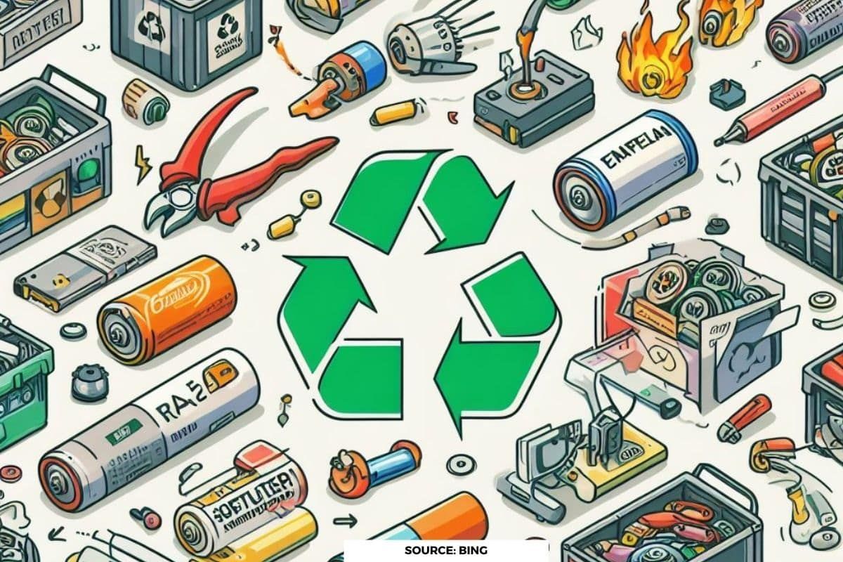 Lithium battery recycling units in India