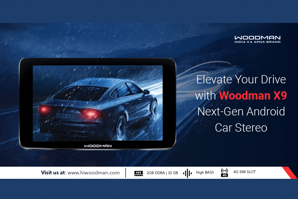 Elevate Your Car Audio Experience with Woodman X9 sterio