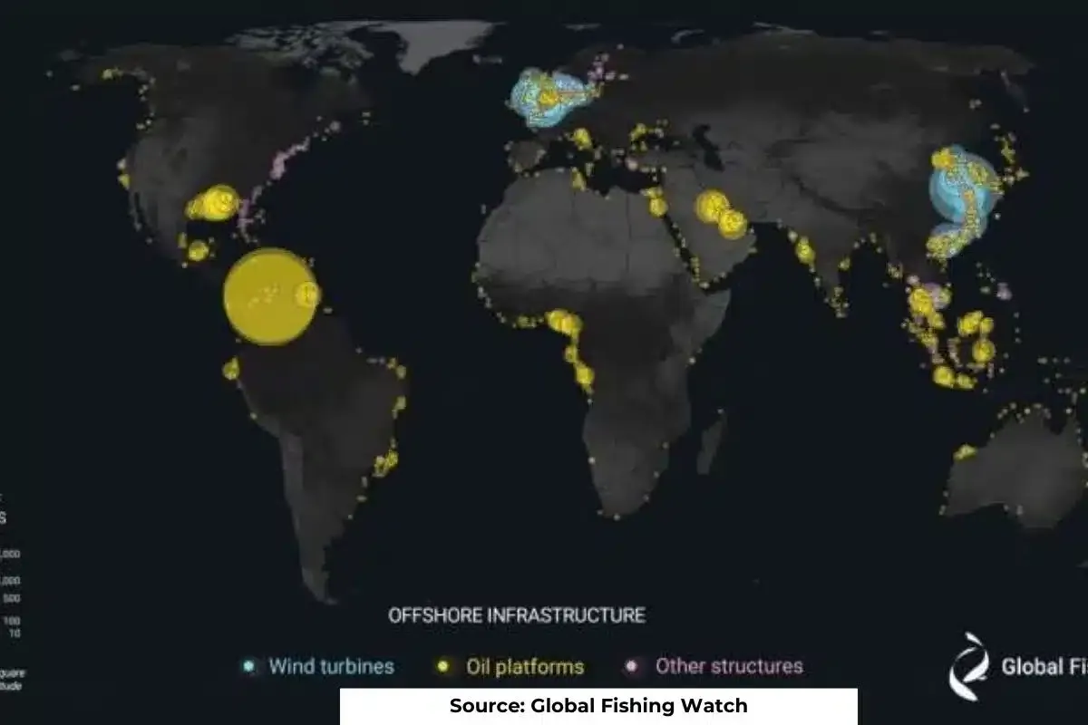 AI and satellite imagery unveil growing human influence on oceanic activities