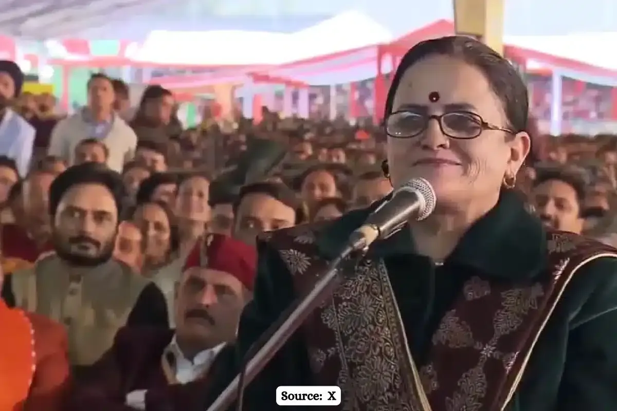 Who is Veena Ji of J&K, Beneficiary or BJP worker?