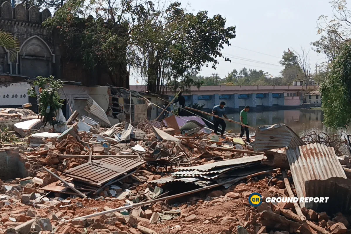 bhadbhada jhuggi demolition