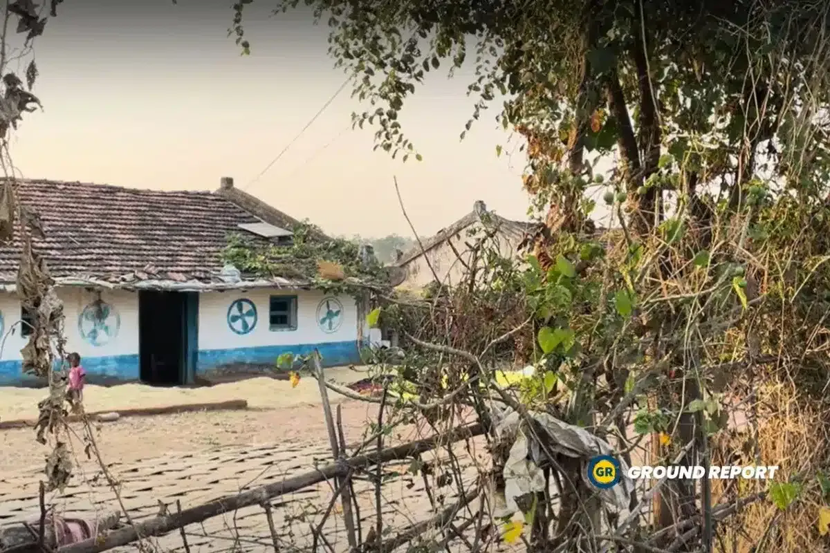 Kuchcha House in Yar Nagar Forest Village of Madhya Pradesh
