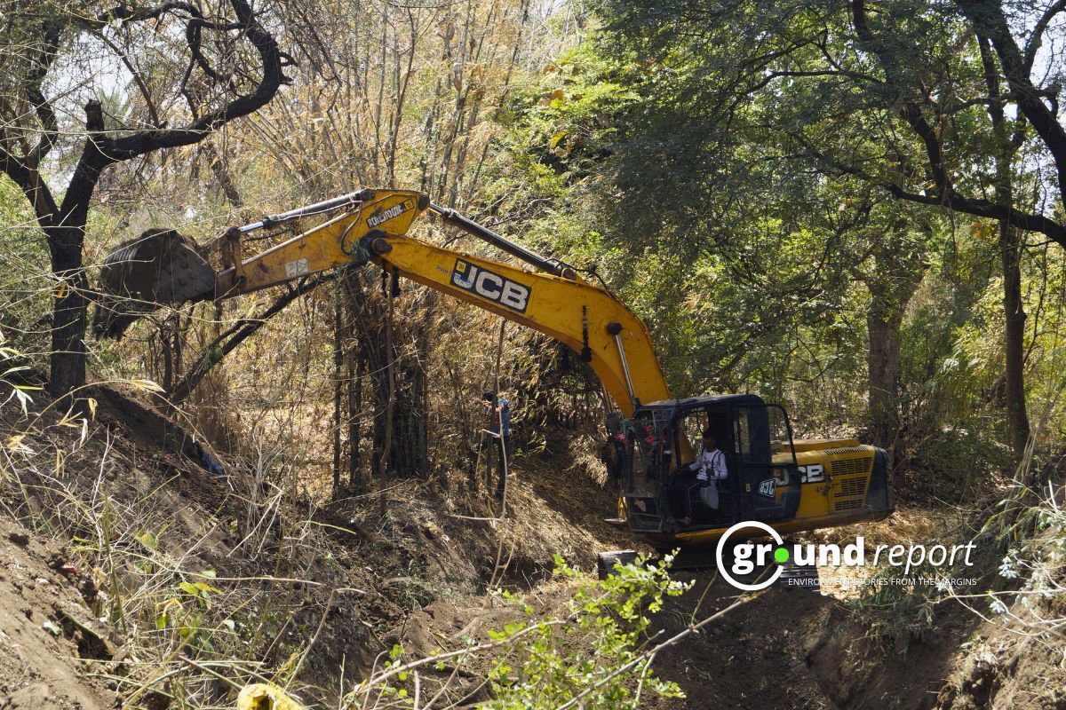 Indore Lake Channel Work
