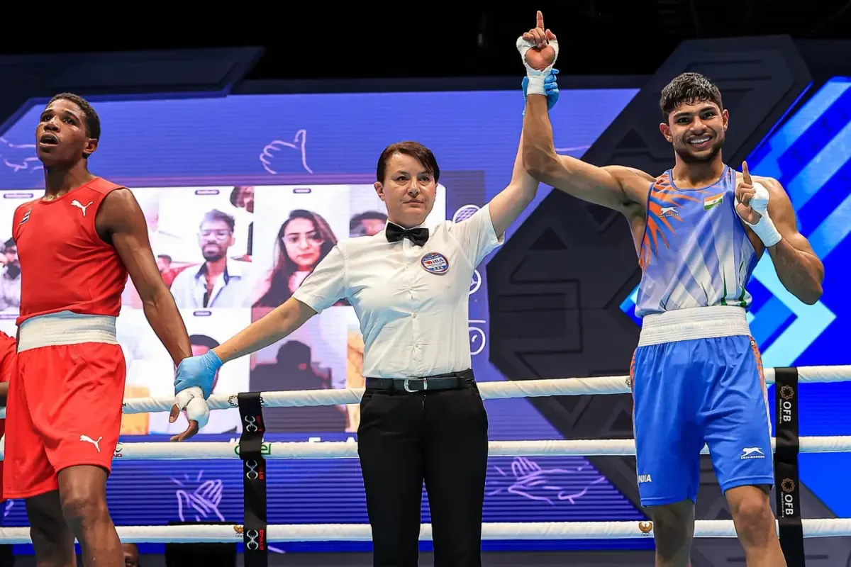 पेरिस ओलिंपिक के लिए क्वालीफाई करने वाले पहले पुरुष बॉक्सर बने निशांत देव