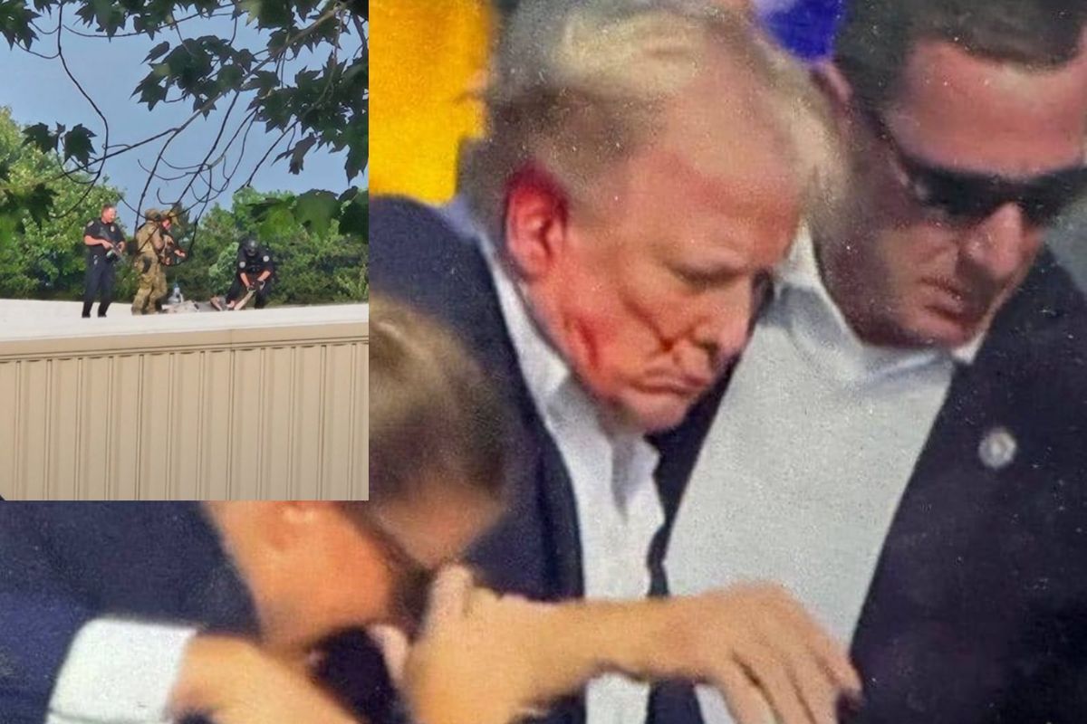Who was shooter Thomas Matthew Crooks fired bullet on Donald Trump?