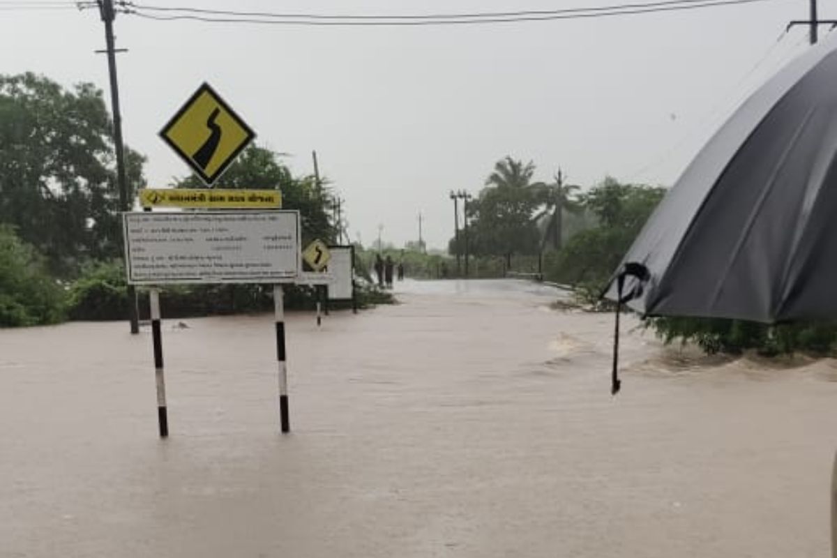 Extreme rainfall in Porbandar Gujarat, situation is dire