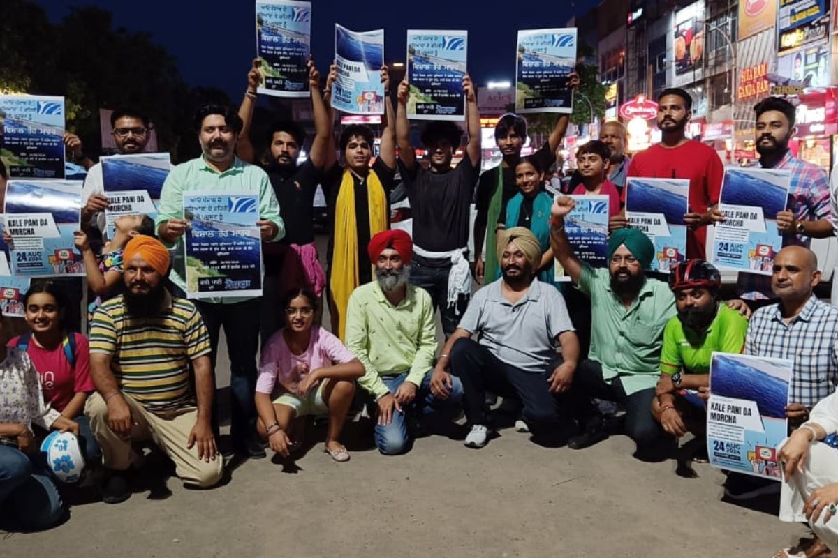 Mass environmental protest in Ludhiana to clean up Buddha Dariya