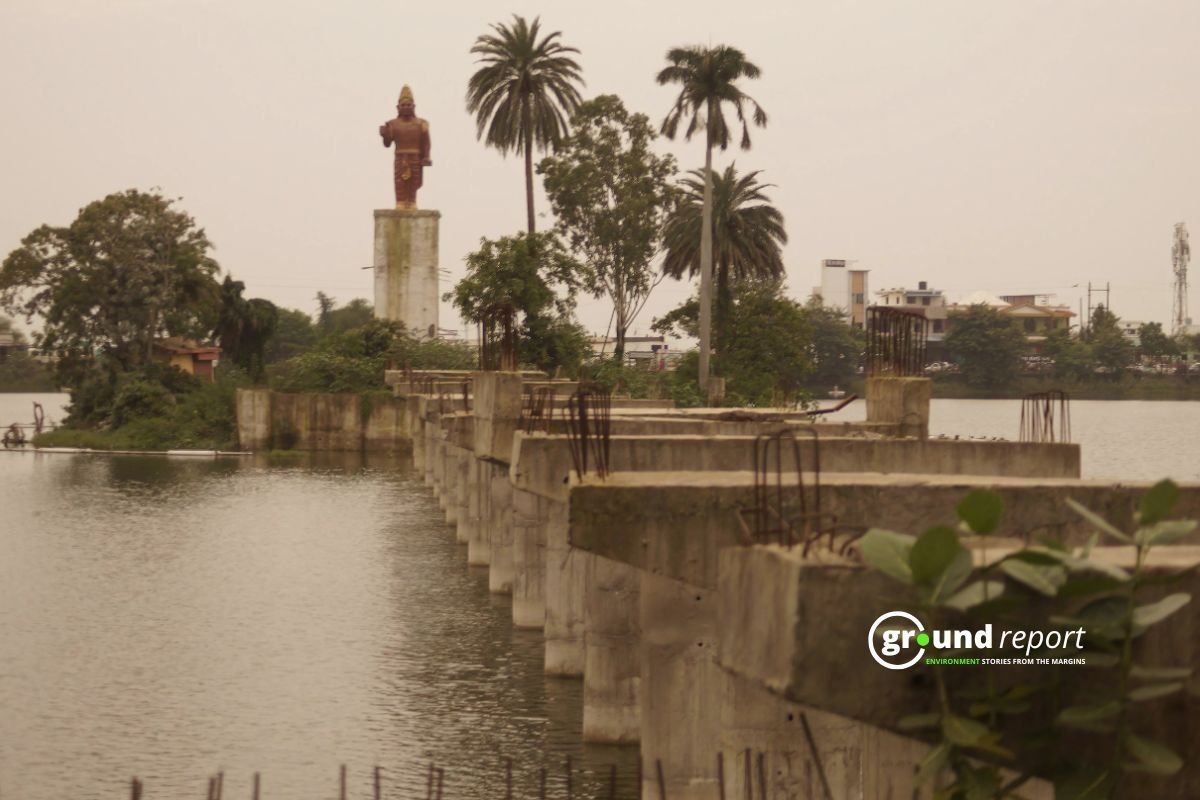 Beautification of Dalsagar in Seoni is Against Environmental Rules