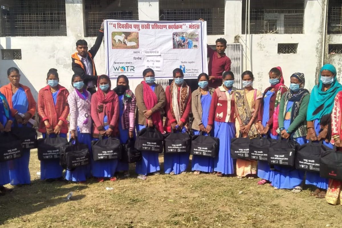 मध्यप्रदेश में बदहाल पशु चिकित्सा व्यवस्था को उबारती पशु सखियां