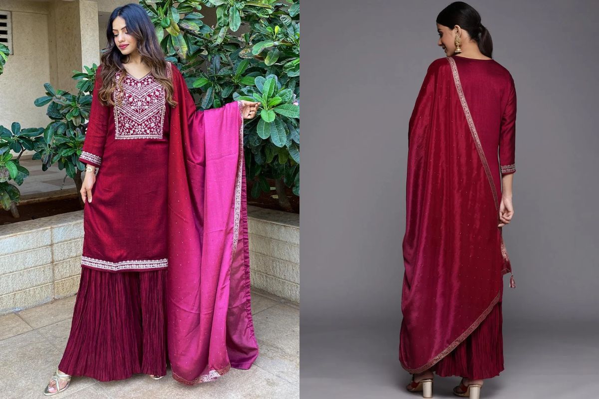5 Best Sharara Suit Designs For 2024