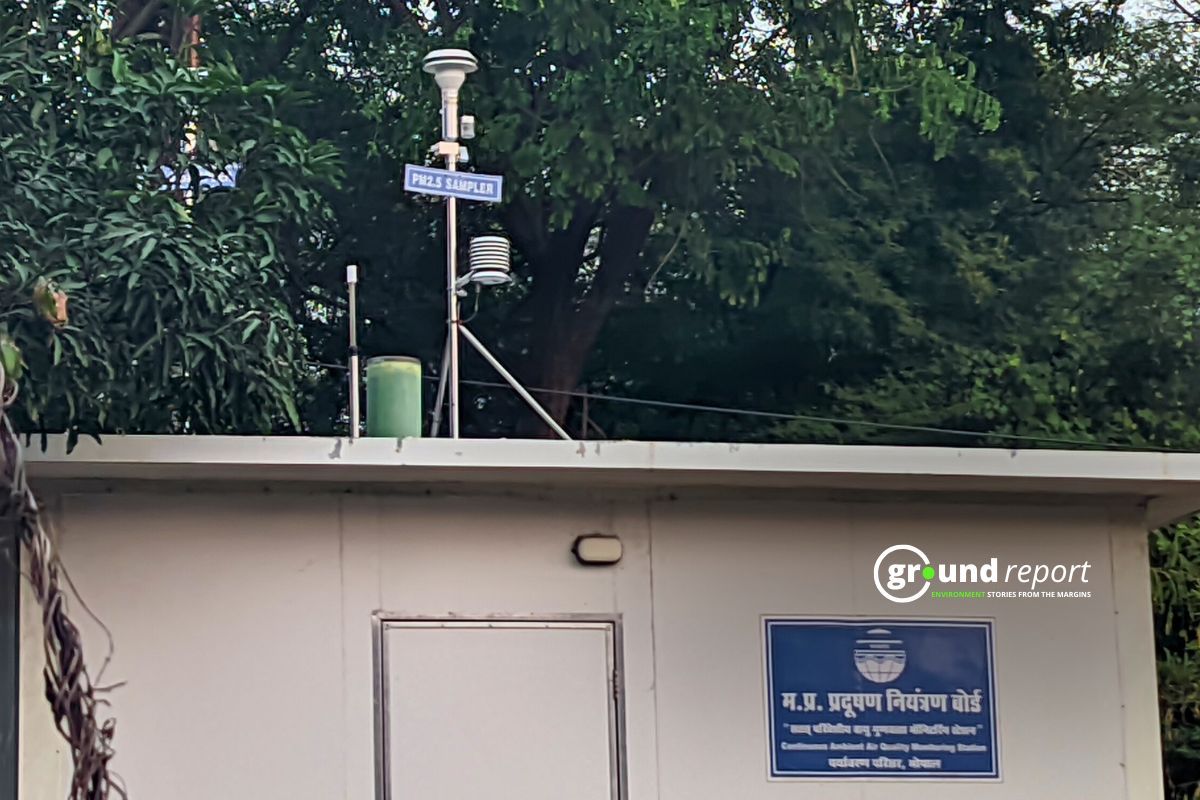 AQI Monitoring station in Bhopal