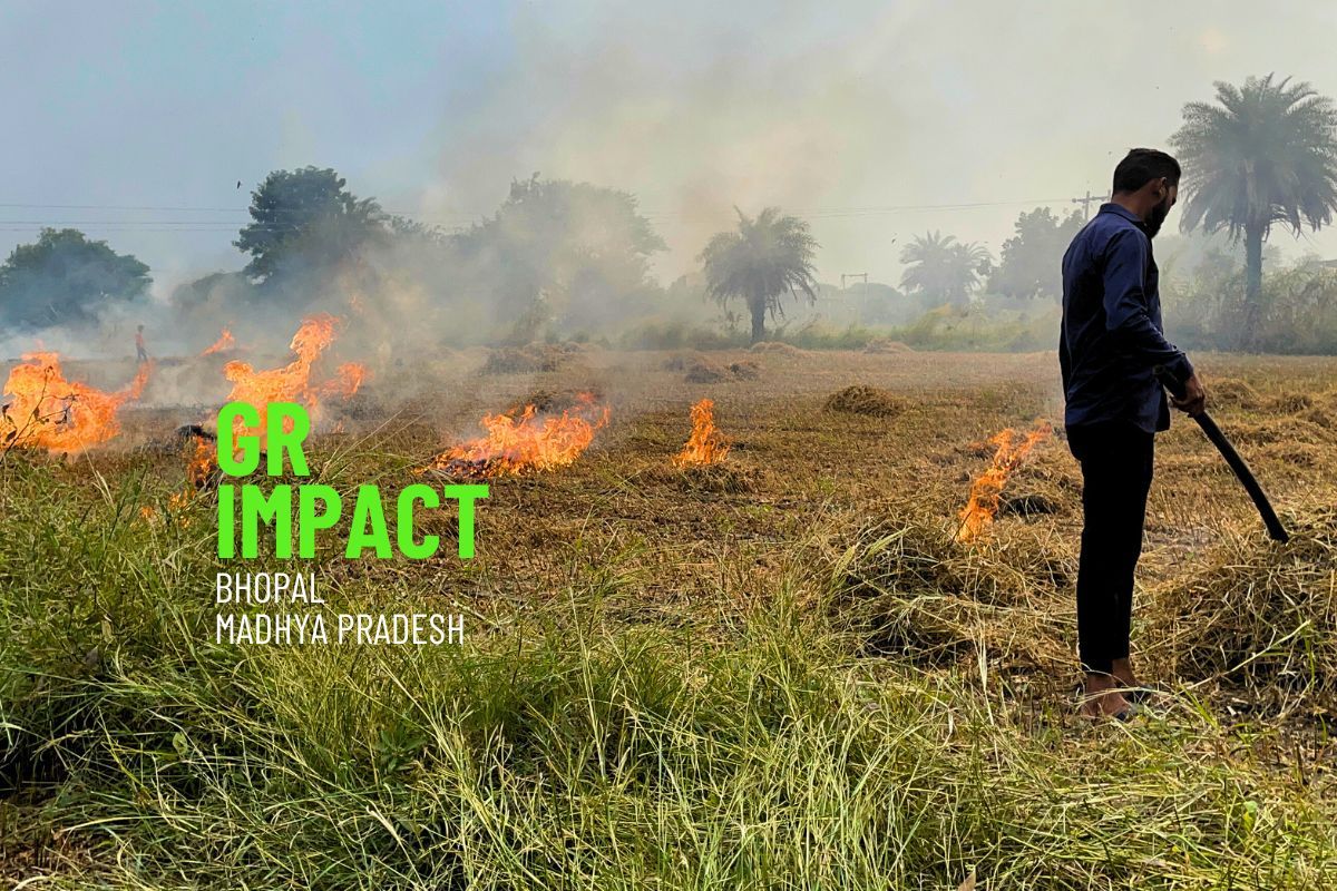 ग्राउंड रिपोर्ट की खबर का असर: भोपाल में पराली जलाना हुआ प्रतिबंधित