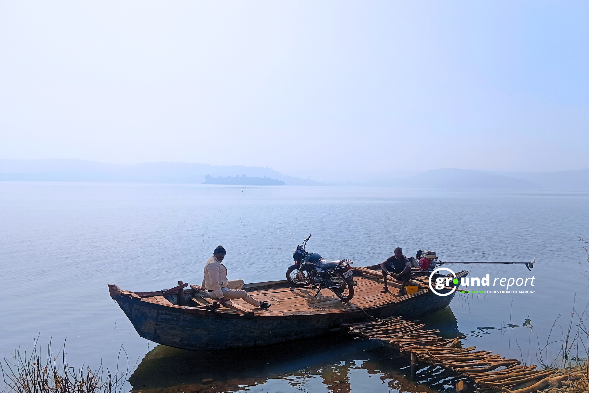 fisherman of bargi dam