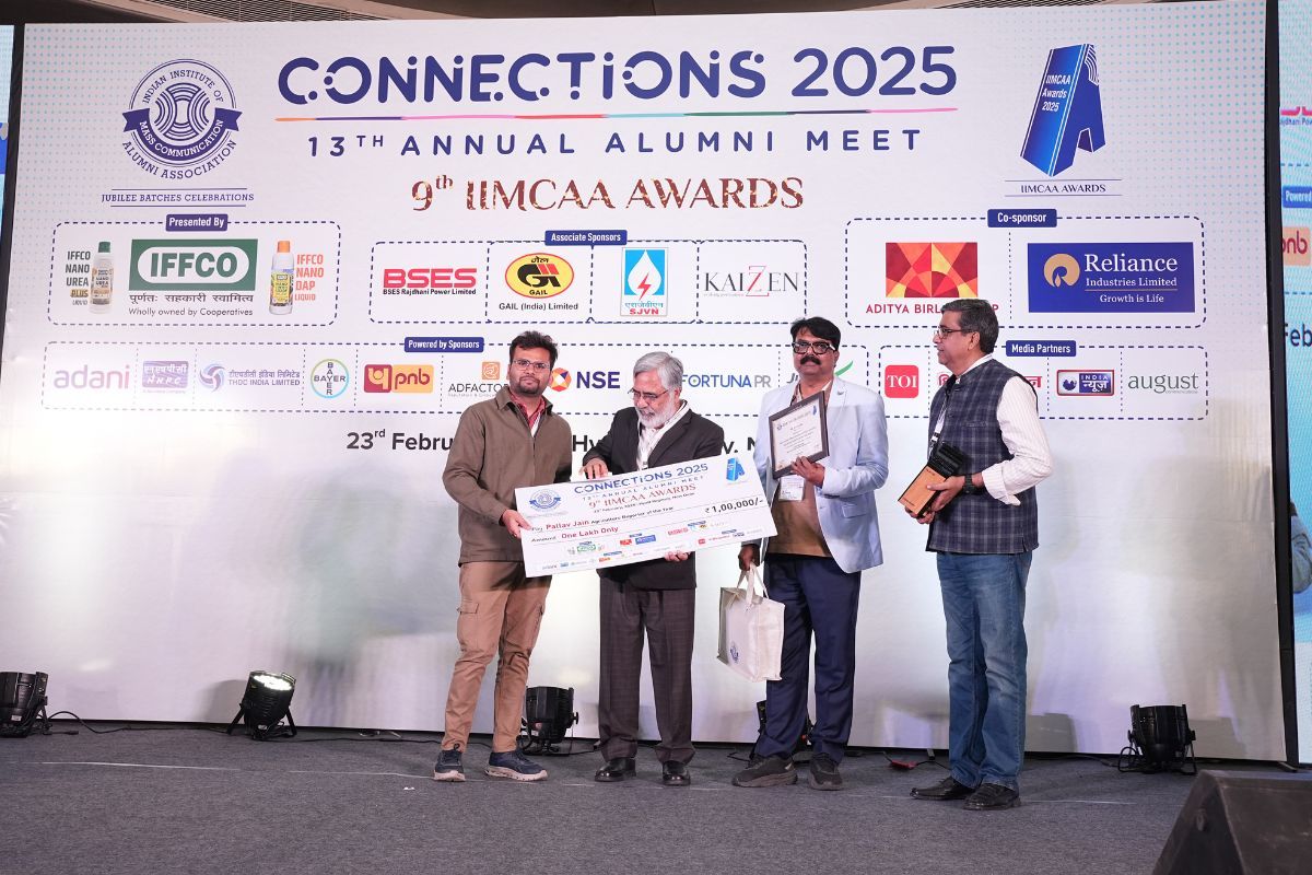 Voice of Farmers: Ground Report wins top honor at IIMCAA Awards 2025