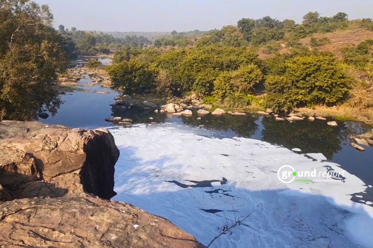 पूजनीय लेकिन ज़हरीली और प्रदूषित, यह है पन्ना की किलकिला नदी