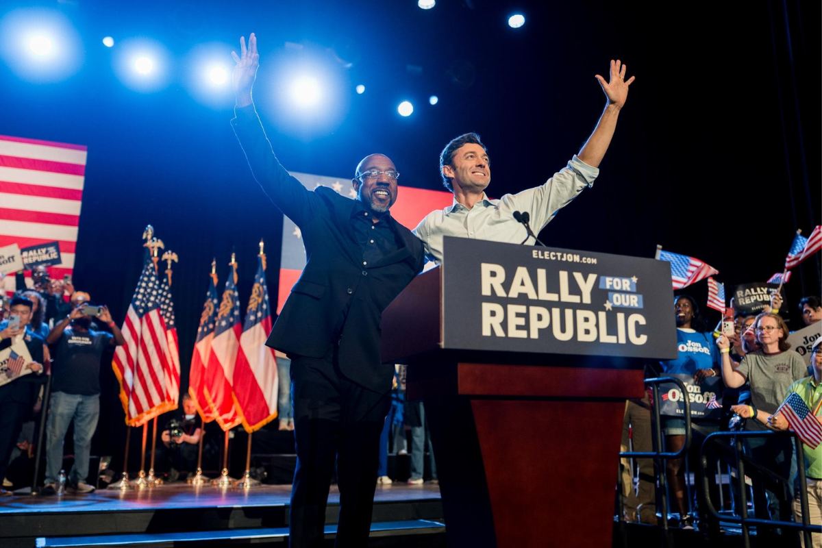 What Senator Jon Ossoff said in his strongest speech against Trump?