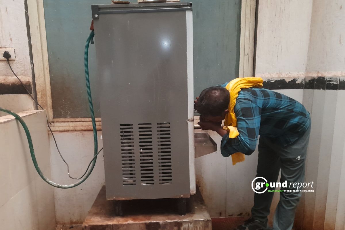 7 out of 8 water coolers were working at Chatarpur hospital