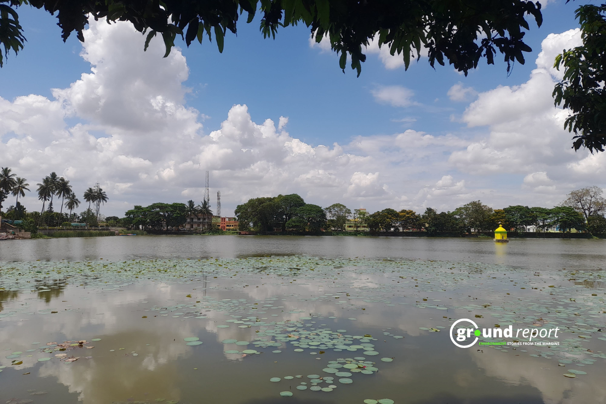 Dead fish float in Ramsar site1