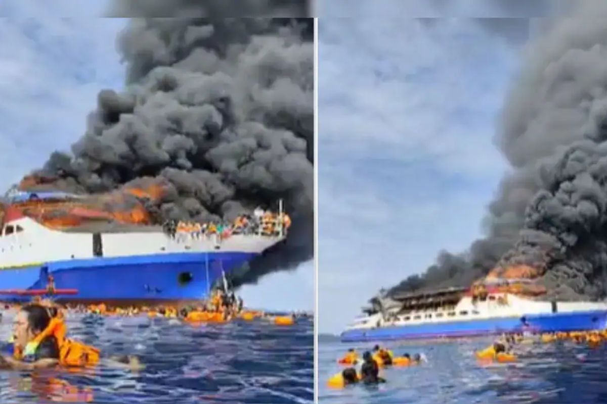 What Caused Deadly Fire on KM Barcelona 5 Ferry in Indonesia?