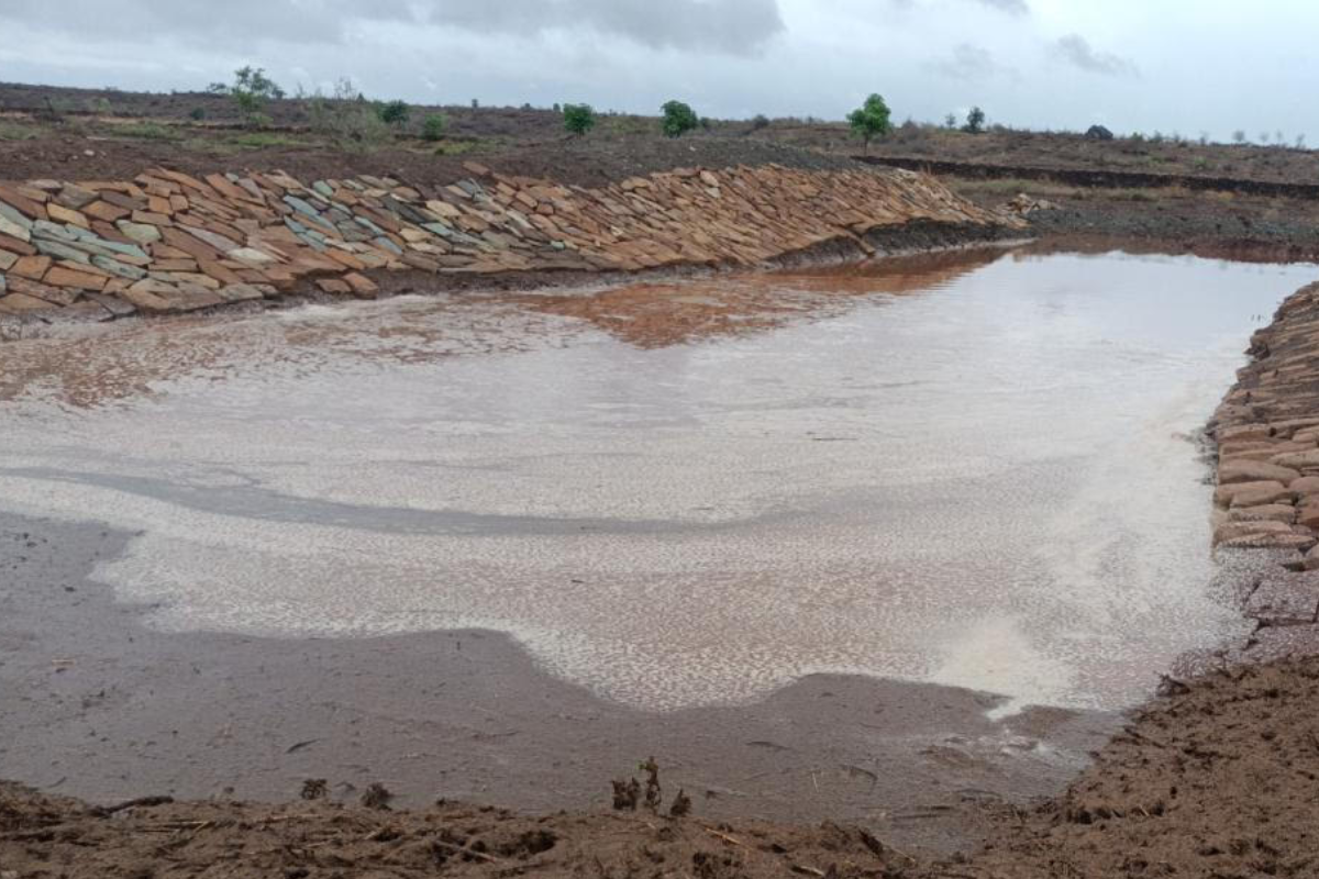 New Pond in Baran District to Store 700,000 Litres of Rainwater