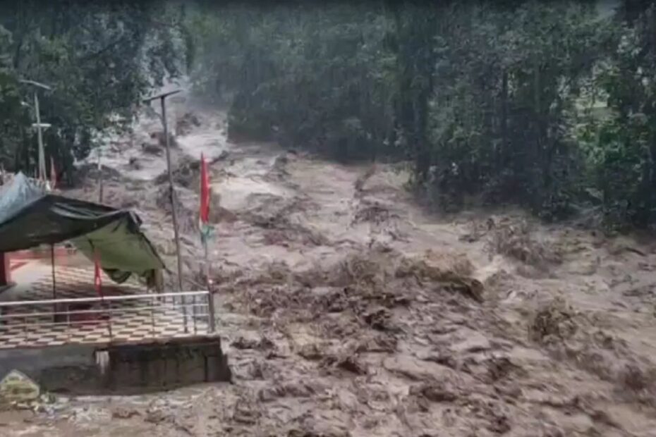 Cloudbursts hits Doda: 4 Dead, Homes & Bridges Swept Away