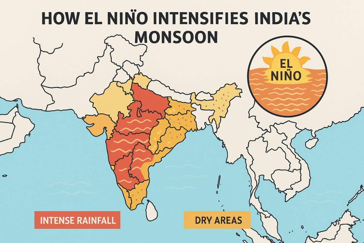 Why El Niño Brings Both Drought and Deadly Floods to India