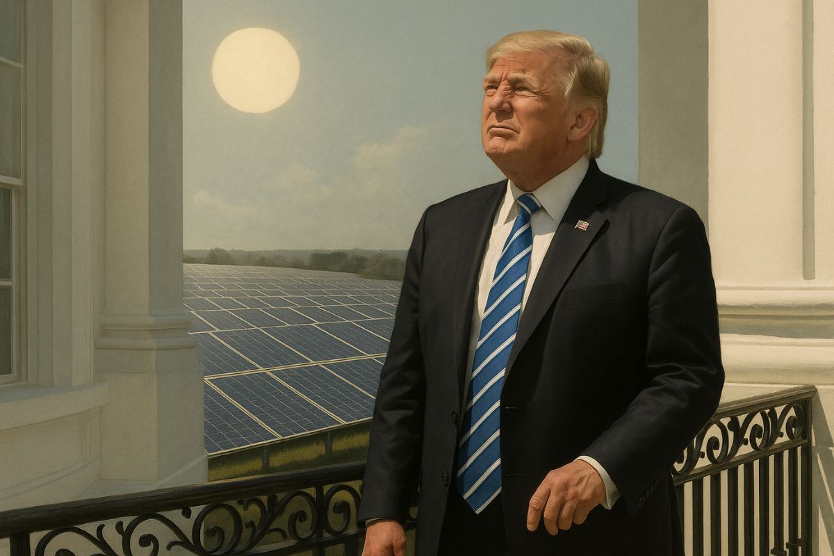 Solar is powering America’s future. Why doesn’t Trump believe it?