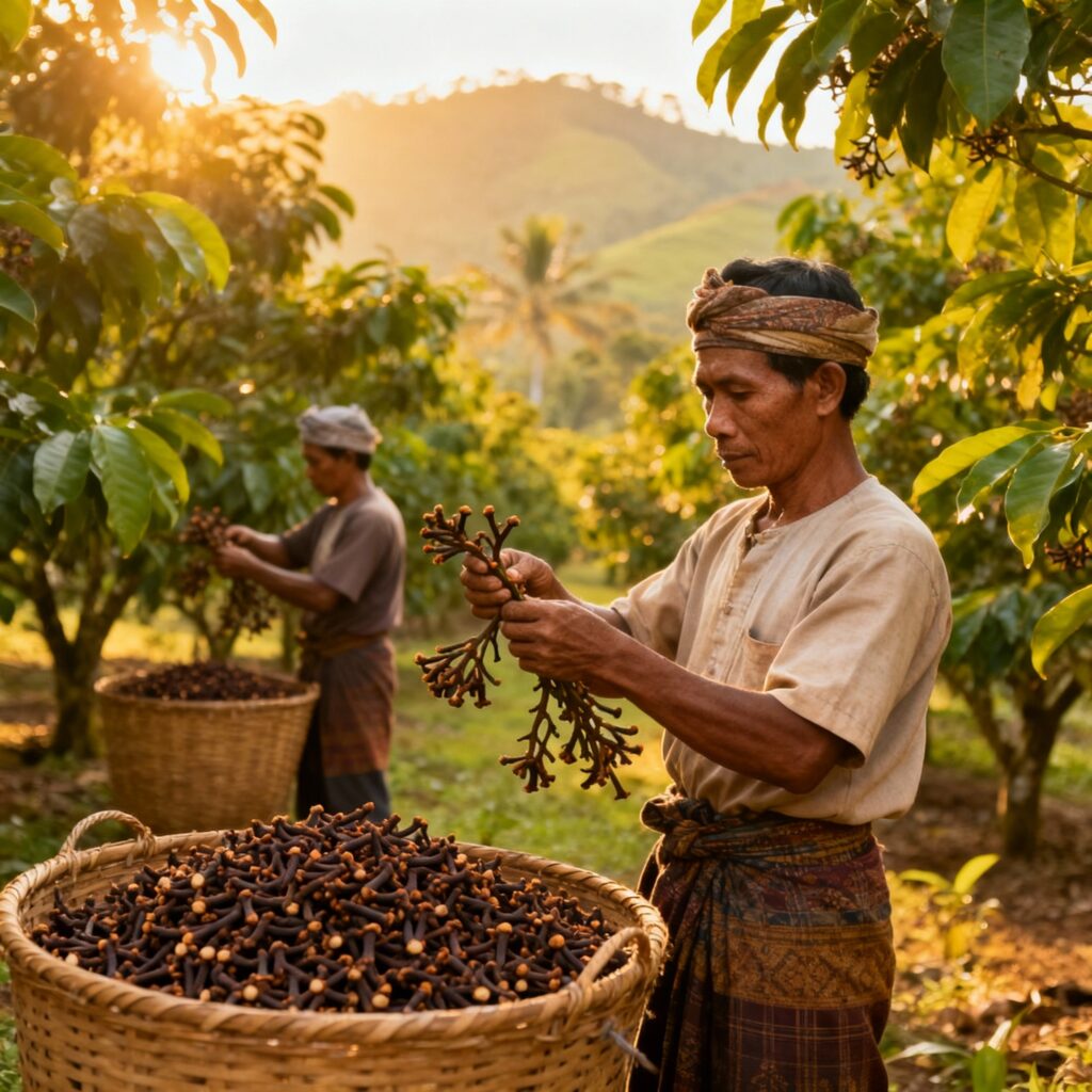 Clove Farming in Indonesia