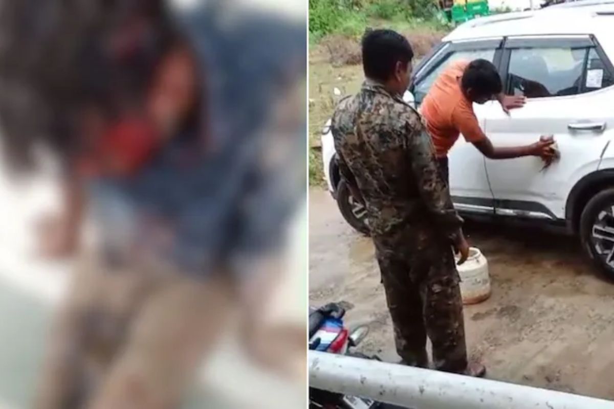 Injured man left bleeding as MP police focus on washing car