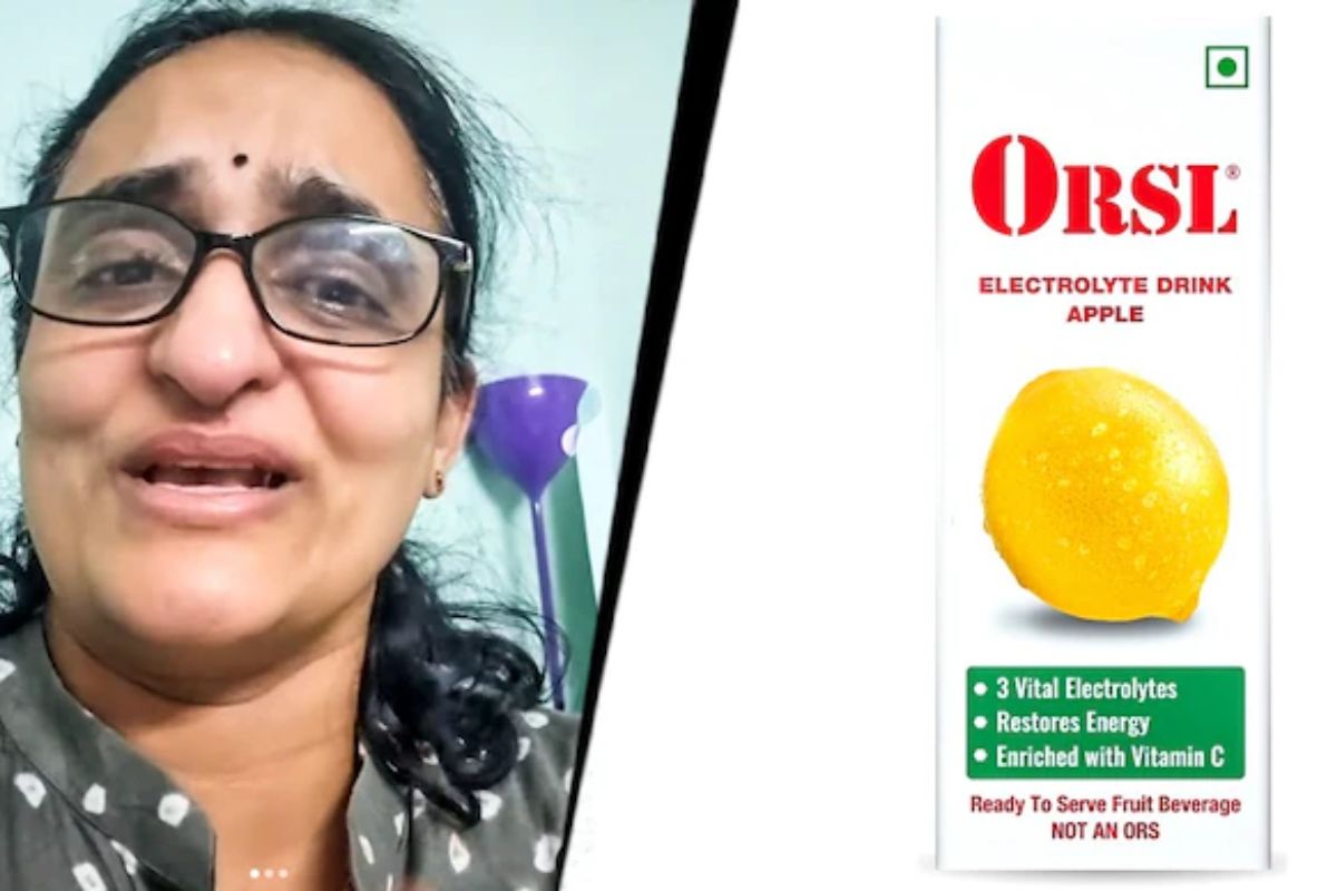 Who is Dr. Sivaranjani Santosh who fought for ORS label?