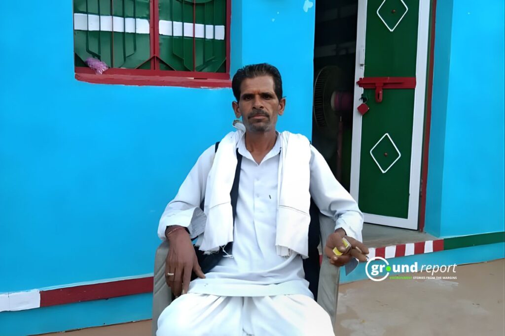 Kailash Meena committed suicide after his crop was destroyed.