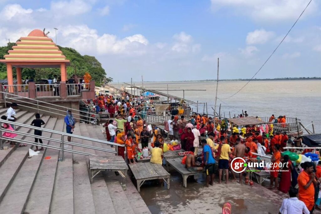 Ganga river in Bhagalpur