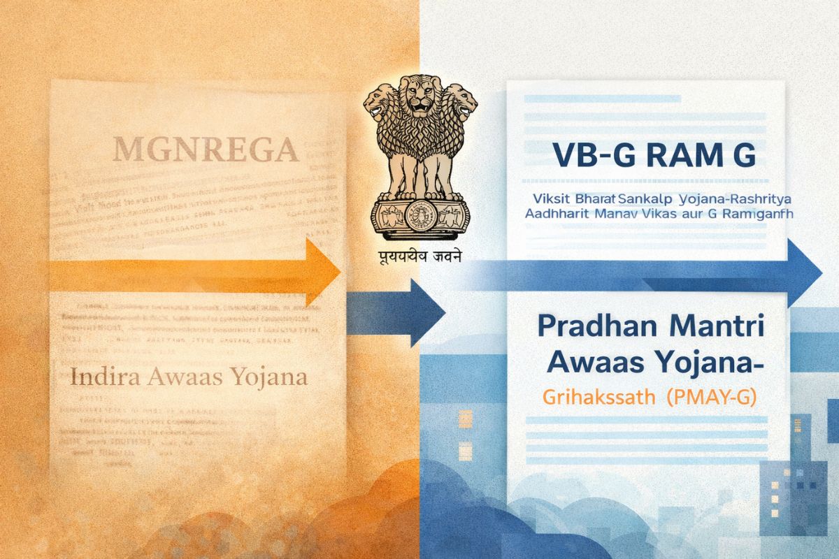 List of UPA Era Scheme Names Changed by Modi Government