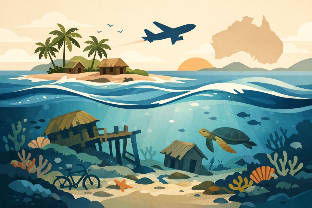 Why Tuvalu’s people applied for an unprecedented climate visa?