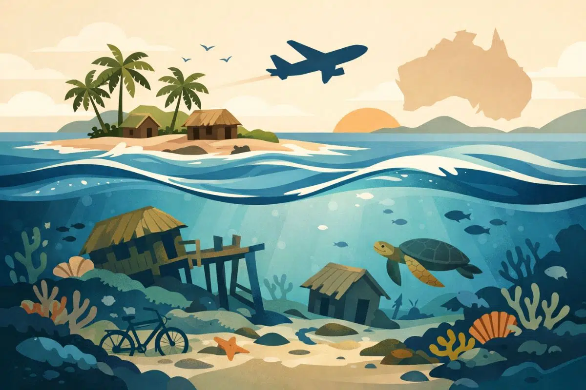 Why Tuvalu’s people applied for an unprecedented climate visa?