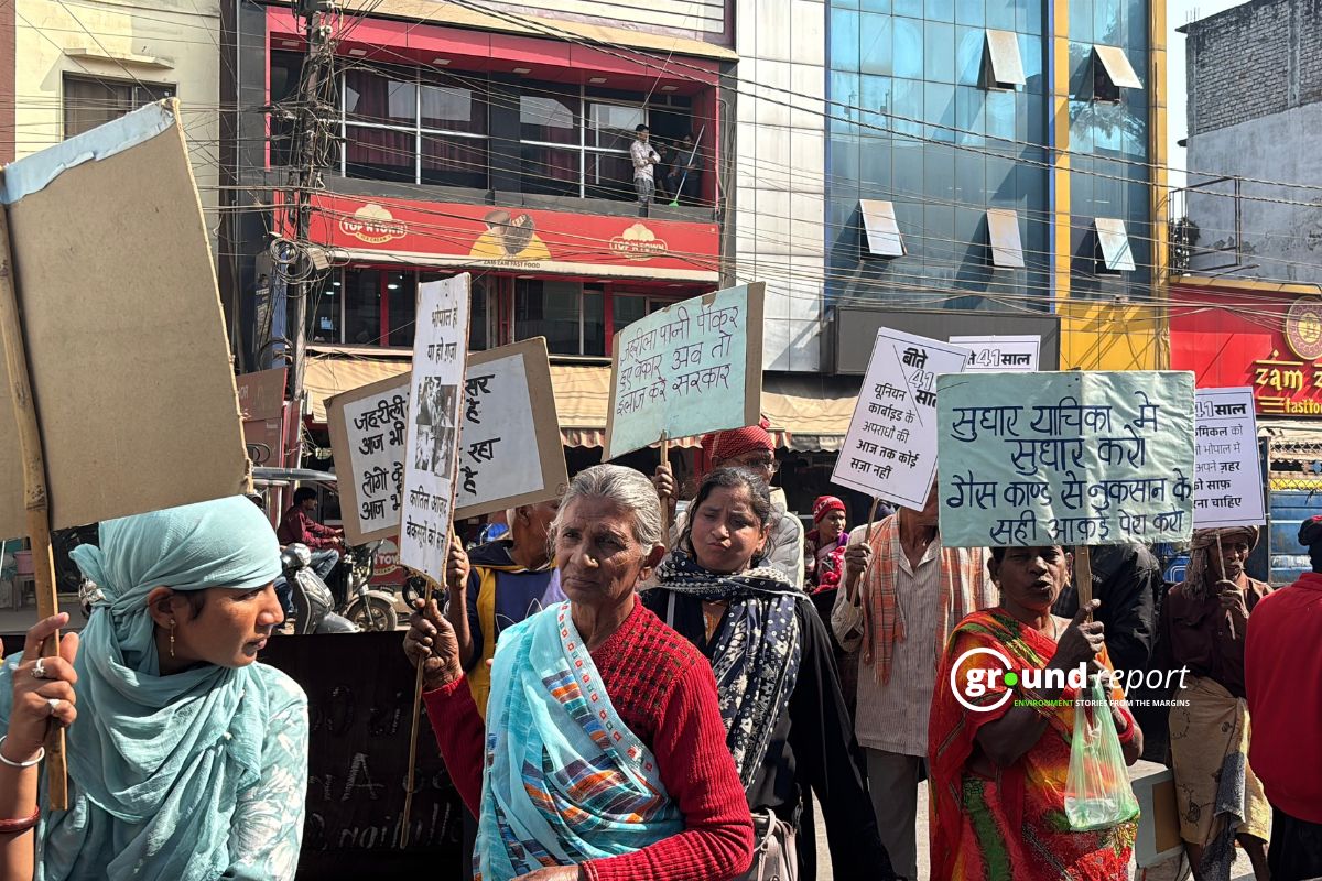 bhopal gas tragedy women