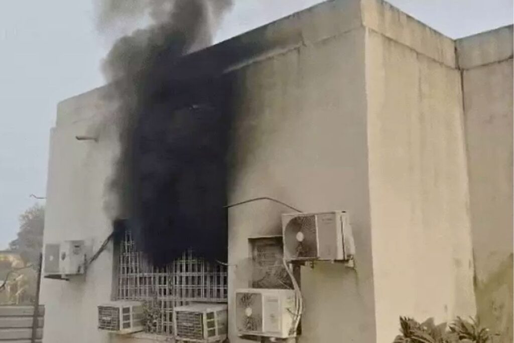 sanjay gandhi hospital rewa fire incident