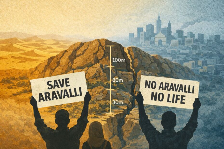 Aravalli Hills Controversy: How 100-Meter Rule Changes Everything