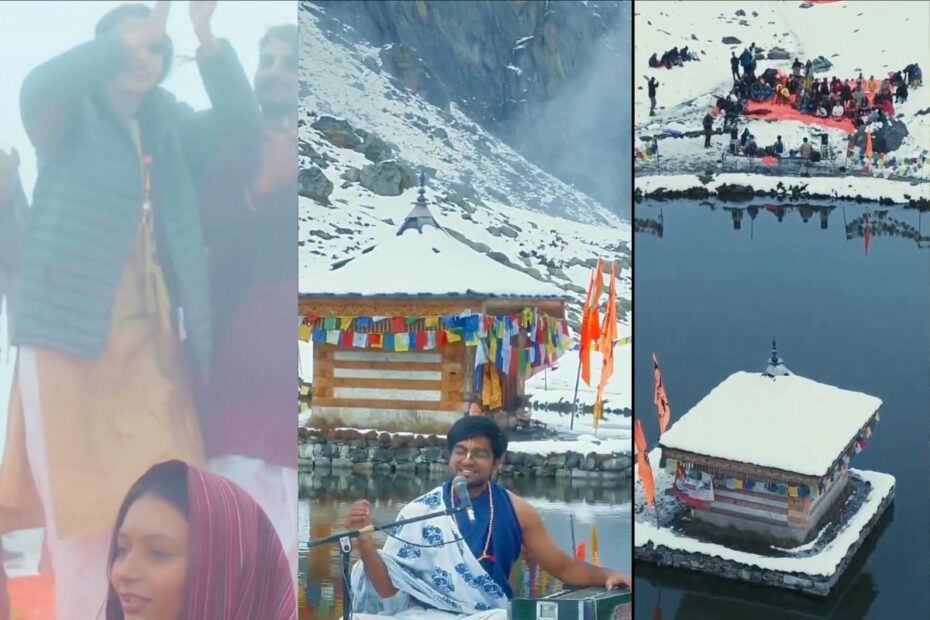 Himachali people question loud music at the highest Lord Krishna temple inside a wildlife sanctuary