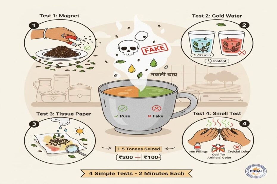 How to check adulteration in your tea leaves?