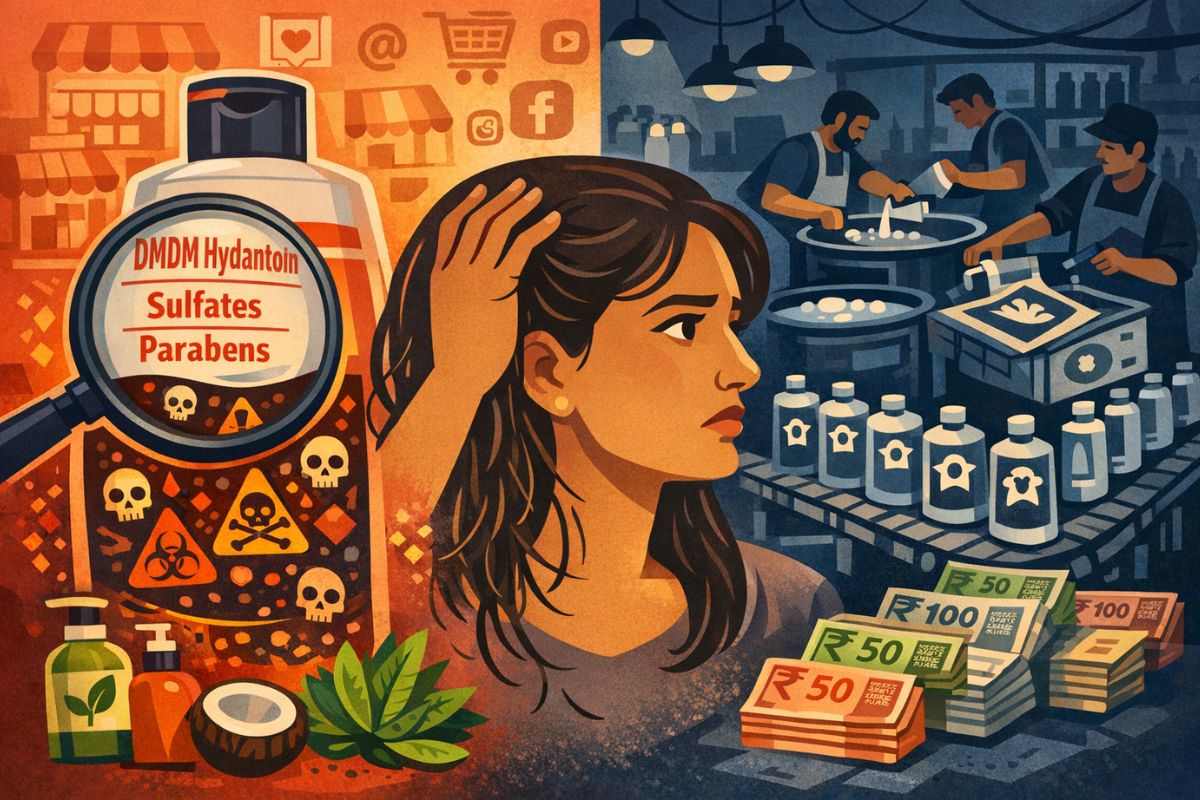 Why 30% of Shampoo Sold in India Is Fake and Dangerous
