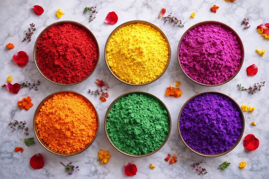 List of Environment friendly Natural Holi Colours Available in Market