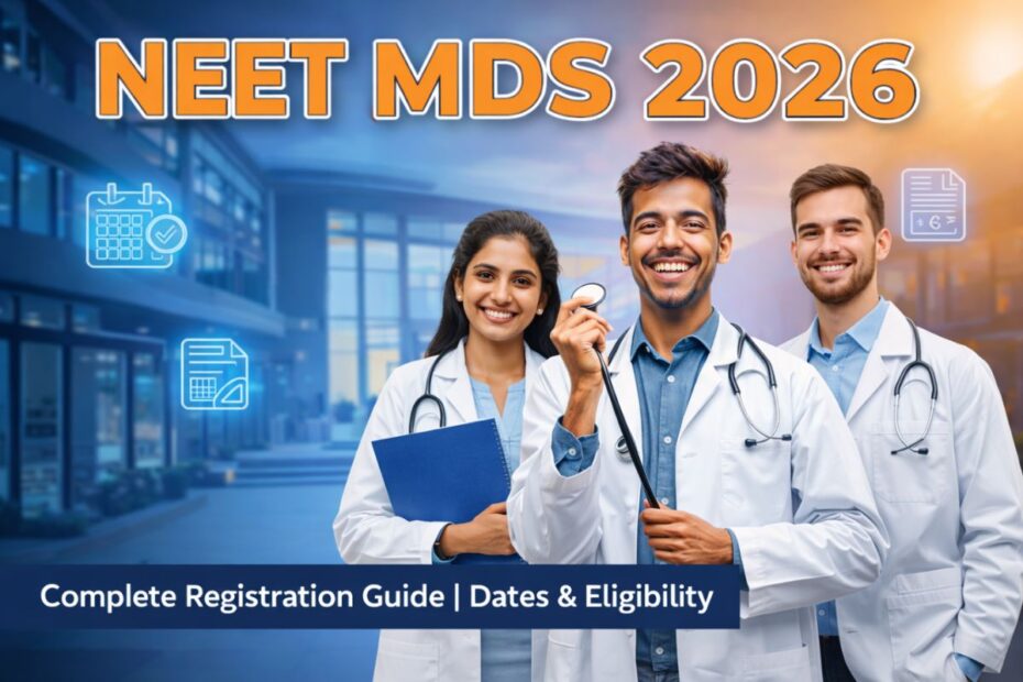 NEET MDS 2026: Registration, How to Apply & Key Details