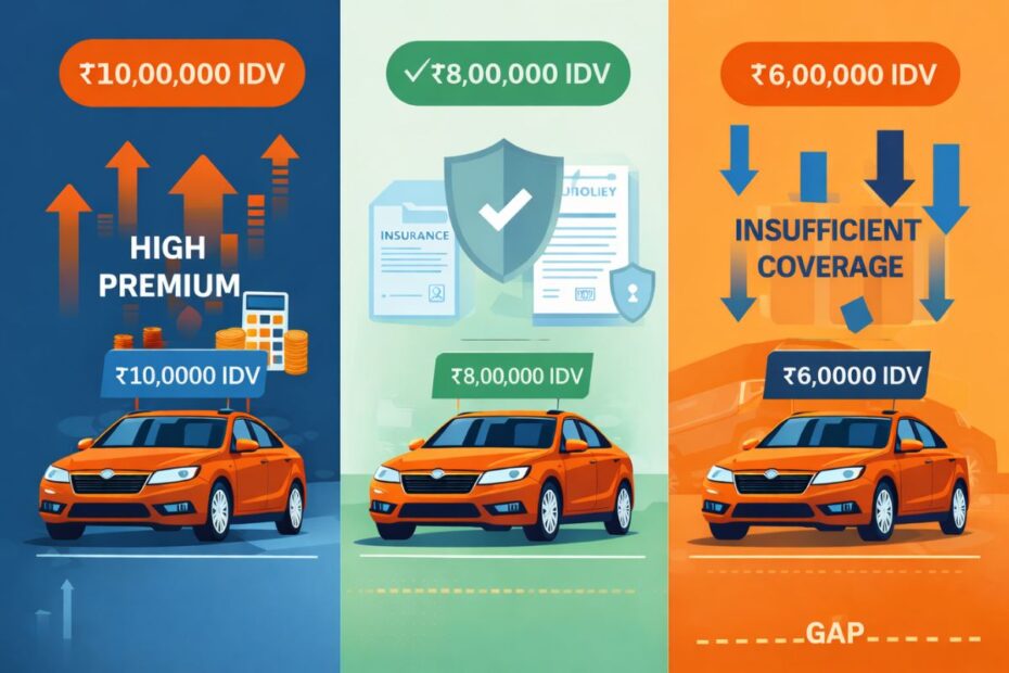 How to Avoid Issues During Car Insurance Renewal by Setting the Right IDV